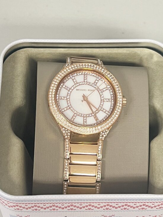 Michael Kors MK3313 Women\'s Rose Gold Tone Crystal Watch main image 8